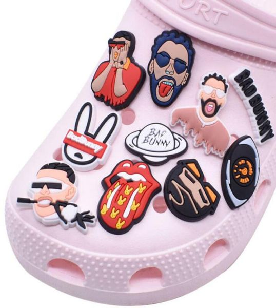 

classic cartoon charms custom pvc shoe charms for shoes decoration custom charms wholesale3039314, White;pink