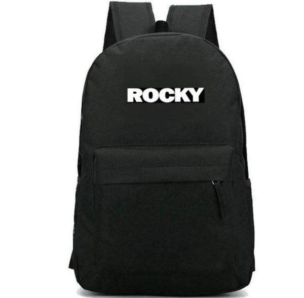 

rocky backpack sylvester stallone daypack cool print schoolbag film leisure rucksack sport school bag outdoor day pack3059747
