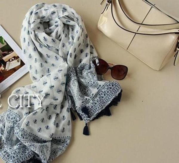 

new bee print voile shawl scarf shawl hijabs scarves sarongs wraps neckerchief headband 180110cm 5pcslot 32633777739, Blue;gray