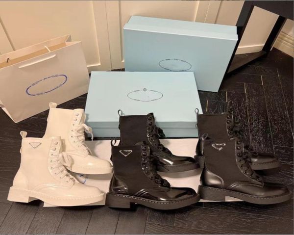 

p cow leather same leather martin boots women039s winter plush british style medium tube thick bottom chelsea short boots6136751, Black