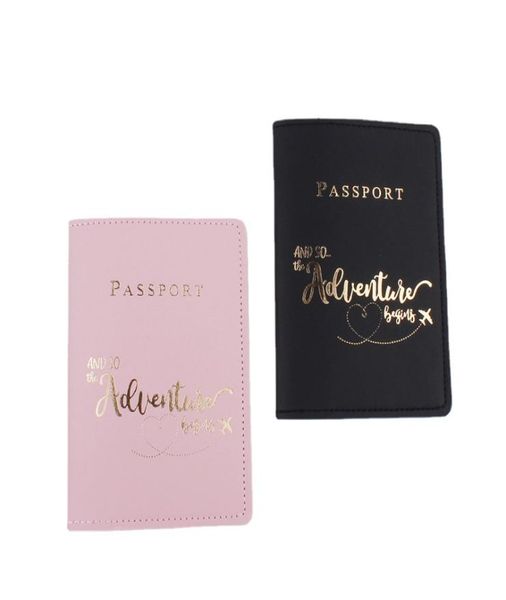 

10pcs card holders pu travel waterproof transparent leather id dirt passport holder cover wallet5939590, Brown;gray
