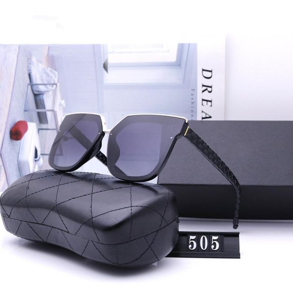 

luxury brand sunglasses lens designer sun glasses for womens mens goggle senior eyeglasses vintage metal sunglass uv400 with case 5186180, White;black