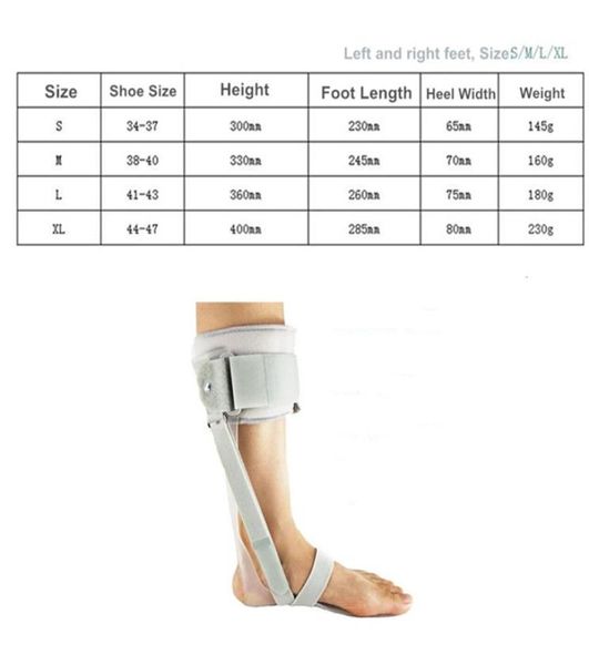

fireclub foot droop orthosis eightcharacter strap correction belt ankle joint support support correction splint4881630, Blue;black