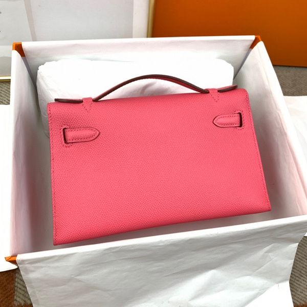 

10a luxurys handbags bags designer women bag messenger bag tote bag pink bag genuine leather ribbons luxury bag epson leather gold mouth sil