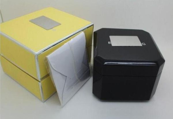

new men fashion women ladies wristwatch boxes swiss brand men breit ling watch box and paper for watches 0213117383, Black;blue