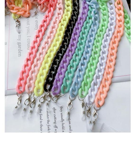 

1 pcs women sunglasses chains lanyard for mask eyeglasses chains sunglasses holder necklace eyewear retainer accessories8483872, Silver