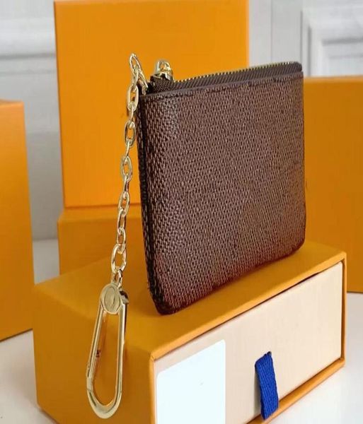 

fashion coin purses luxurys designers fashion style coins pouch wallet men women lady leather zip purse key wallets m5236688, Red;black