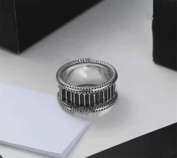 

women designer lover band ring luxury style plated silver retro color engagement rings letter fashion jewelry lady gi3640731