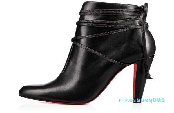 

winter luxury s.i.t. rain ankle boots elegant booties black suede & leather brands fashion high heel wholesale booty 0618 11625565