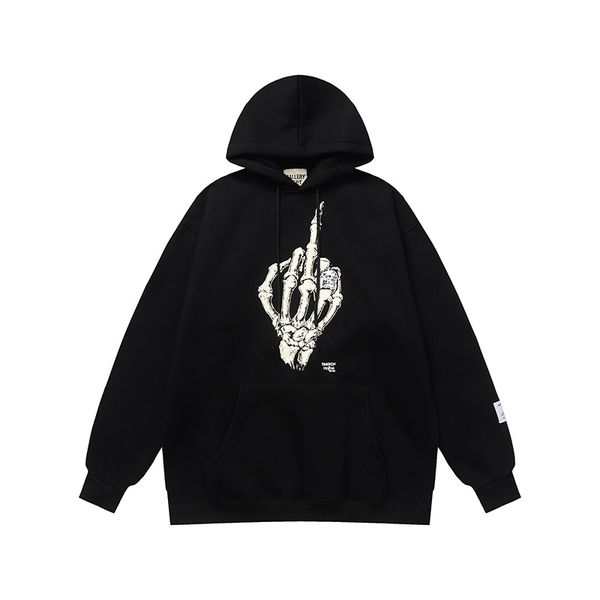 

hoodies graffiti letters cotton terry round neck sweatshirt, Black;brown