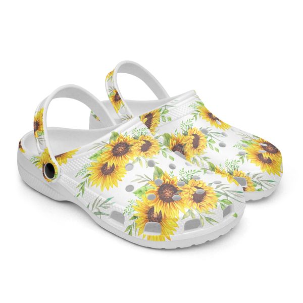 

diy shoes classics slippers mens womens custom pattern sunflower outdoor casual sneakers 36-45 84359