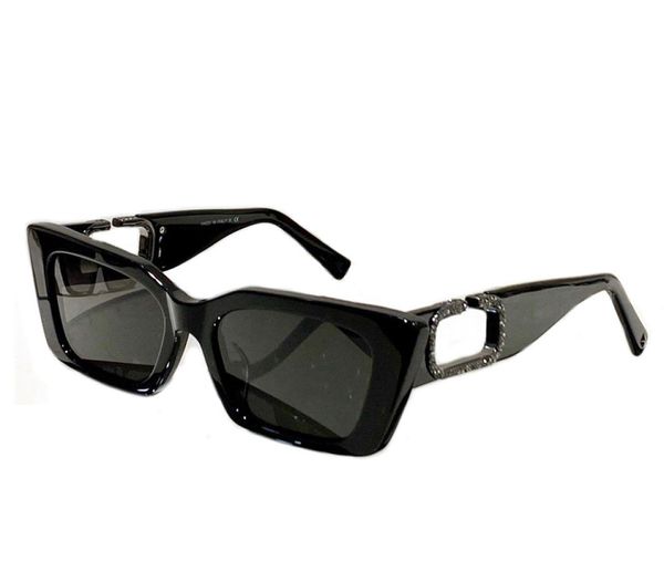 

popular designer women sunglasses 4074 fashion retro square shape set diamond glasses unique trend style antiultravio5029014, White;black