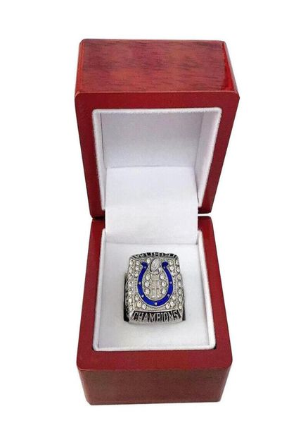 

1970 2006 johnny unitas commemorative ring colts size 11 18k gold plated wholesale for men gift1057367, Silver