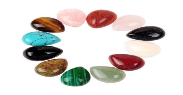 

mixed gem natural loose gemstone lot whole desert jasper feng shui brazilian tumbled polished quartz birthstone beads cabochon3107825, Black