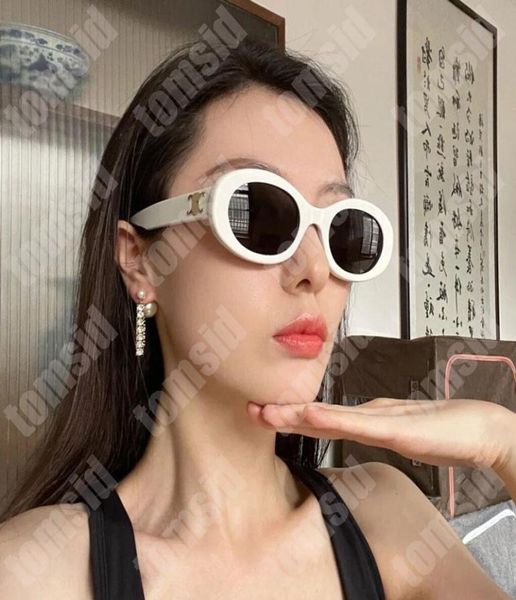 

luxury sunglasses designer sunglasses for women fashion full frame sun glasses eyewear brand gold buckle uv400 eyeglasses5481558, White;black