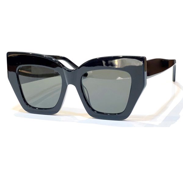 

2023 designer brand cat eye sunglasses for women high-end classic glasses fashion ladies elegant sun glasses uv400 gafas de sol, White;black