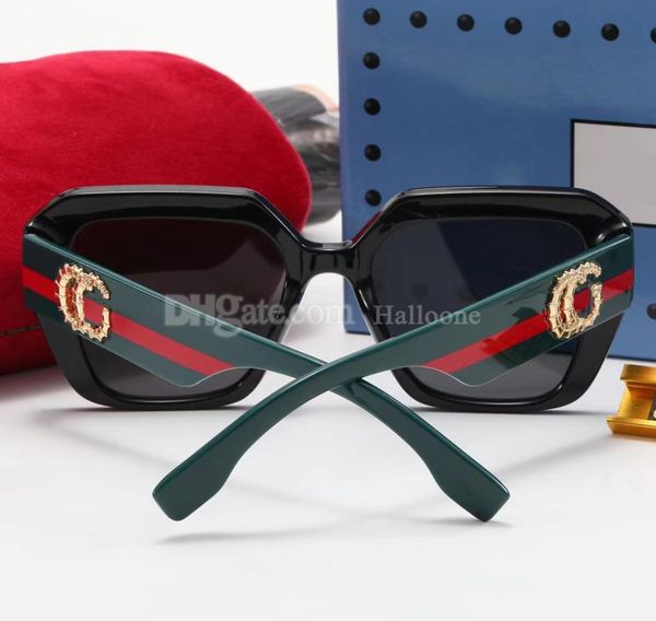 

fashion brand mens womens sun glasses designer sunglasses 2023 luxury round metal sunglass brand for men woman mirror glass lenses3848466, White;black