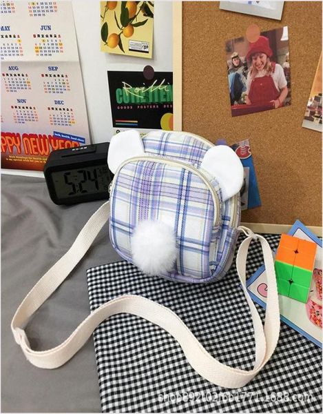 

korean bag hair nylon casual small ball bags2021 shoulder check luxurys pnpcf3309025