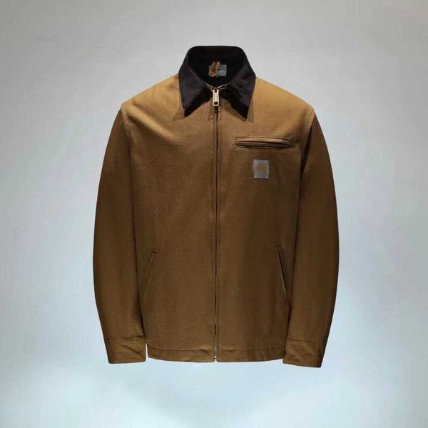 

mens jacket vintage style classic designer detroit work coat streatwear346x, Black;brown