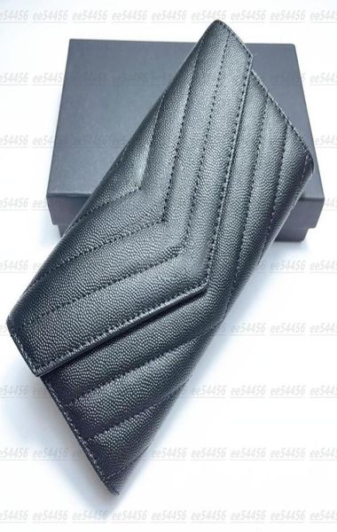 

genuine leather purses luxury designer womens card holders wallets men original long coin holder women key walle7773315, Brown;gray
