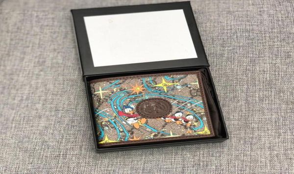 

cartoon graffiti wallets luxury brand letter print cartoon character zipper clutch bags multicard slot men card holders un1899043, Red;black