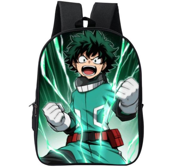 

izuku midoriya backpack my hero academia daypack deku cartoon schoolbag leisure print rucksack sport school bag outdoor day pack9844854