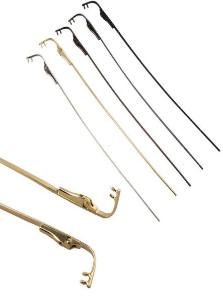 

sunglasses frames 10pairs metal glasses eyewear temple leg rimless eyeglasses spectacles rod3867000, Silver