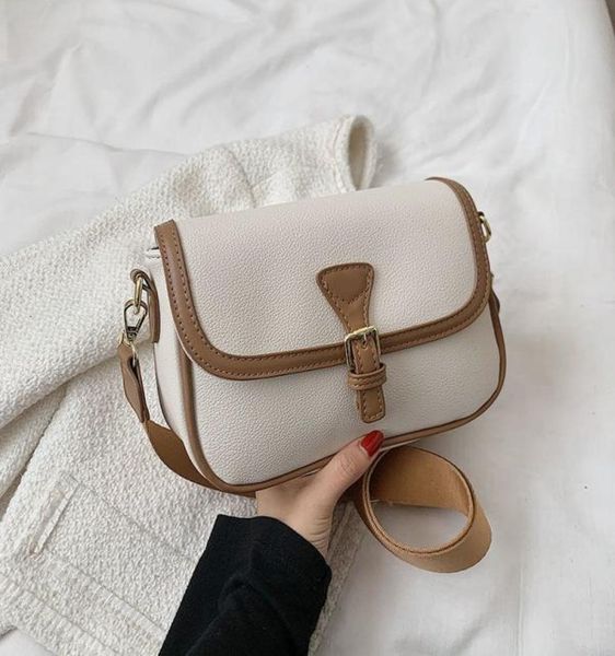 

shopping recently super popular contrast color small bags versatile textured shopping bag internet celebrity fashion crossbody sma6880580