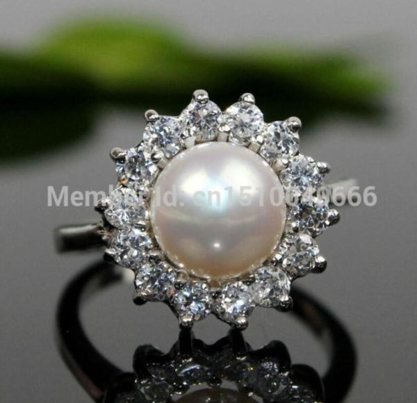 

gtgtgtgenuine freshwater cultured pearl ring white 79014440022, Silver