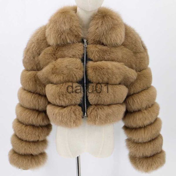 

women's fur faux fur ladies faux fox fur coat yellow fur leather zip fake fur jacket 2023 winter thick warm fluffy cropped women's, Black
