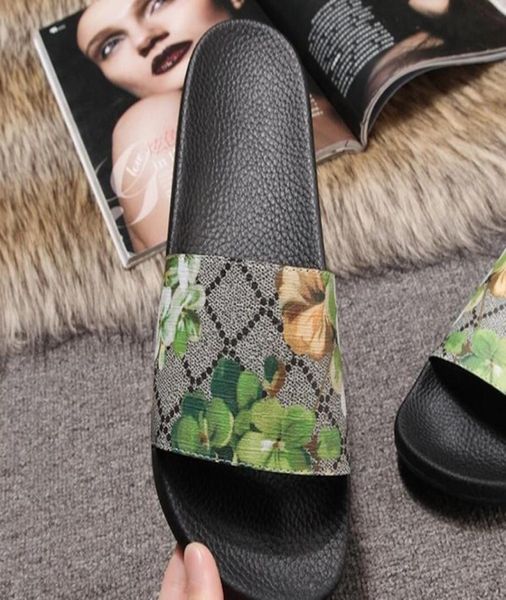 

new style women039s men039s slippers fashion luxury sports rubber sandals sandals flat slipper3294743, Black