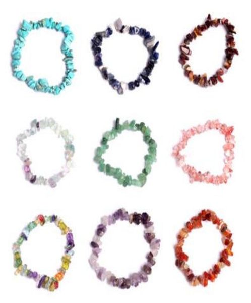 

7 chakra bracelets for women healing crystals natural stone chips single strand women bracelets lazuli reiki bracelets for women 15417967, Golden;silver