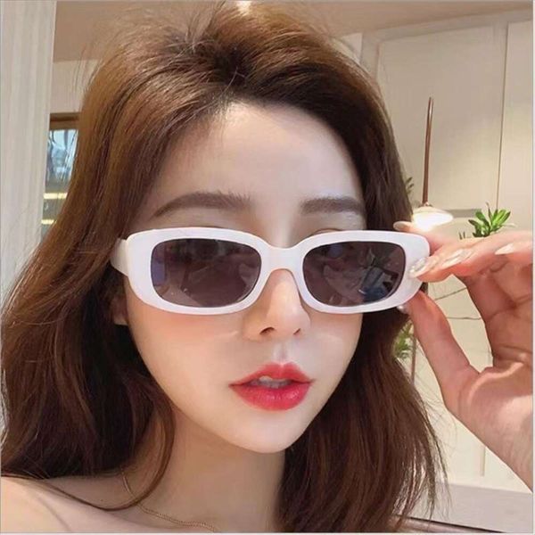 

style rejuvenated small square sunglasses for men and women, White;black