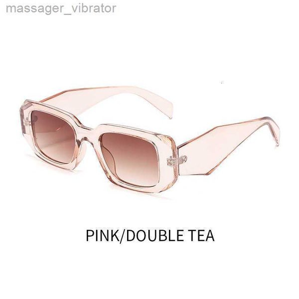 

box glazzy2023 trend new fashion women's sunglasses street p sunglasses ins style 4q41, White;black