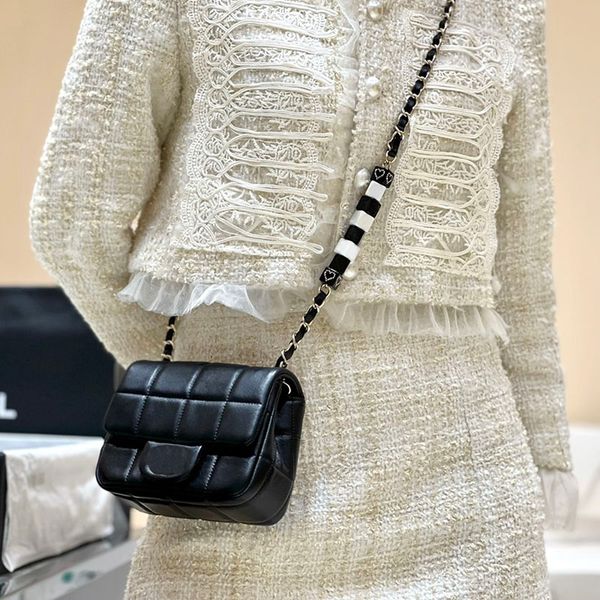 

10a r bag women's shoulder bag 16cm crossbody bag sheepskin handbag purse c049