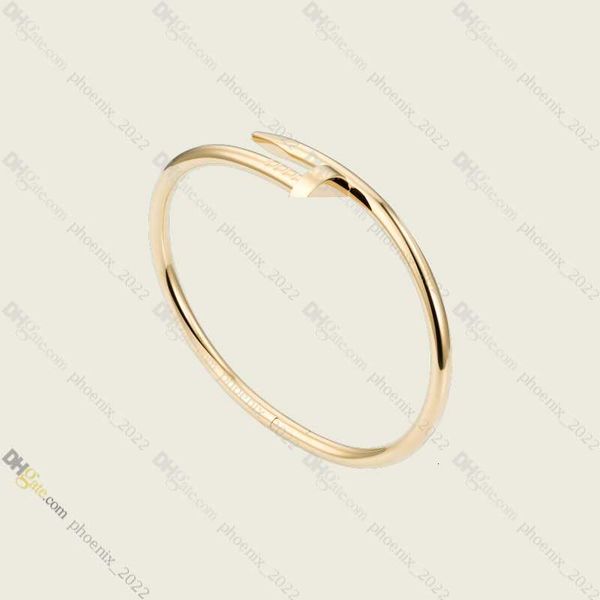 

nail bracelet designer jewelry steel bracelets gold-plated never fading non-allergic gold bracelet; store/21786687, Silver