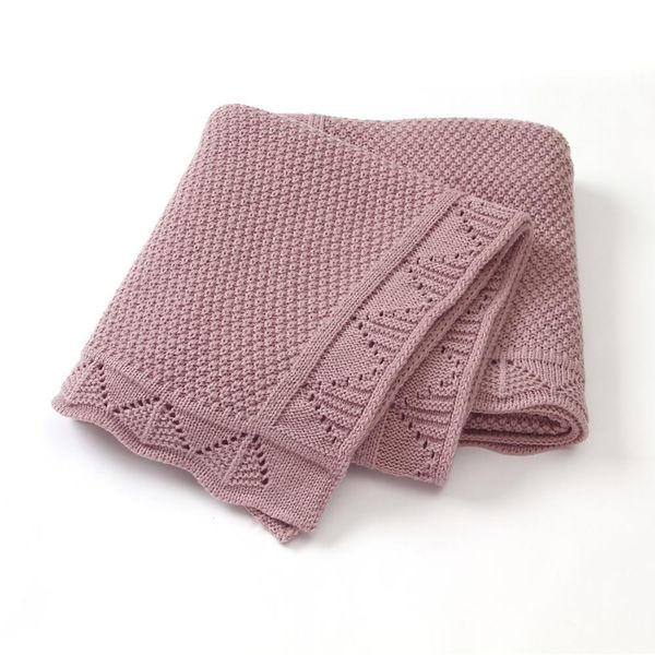 

blankets swaddling baby blankets knitted born soft warm swaddle wrap sleep sacks 100*80cm kids bath towels children outdoor stroller accesso