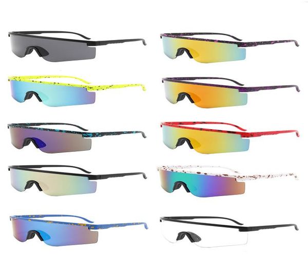

european and american fashion sunglasses manufacturers whole large frame outdoor riding glasses men039s women039s color 2372384, White;black