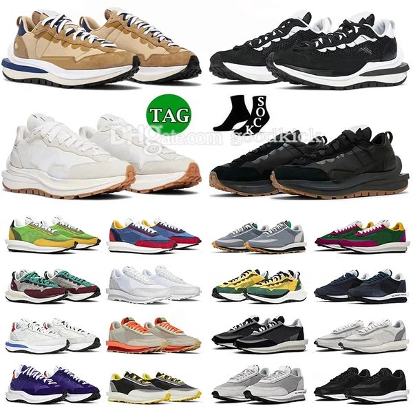 

designer vaporwaffle waffle casual running shoes for mens womens pegasus ldwaffle fragment sail black gum summit white nylon orange mens sne