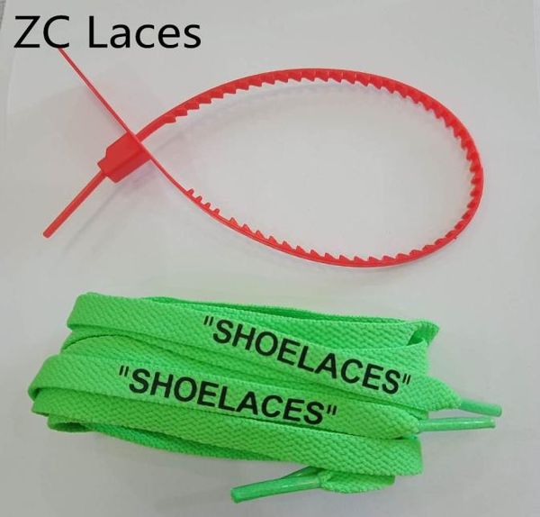 

c2018 red zip ties with off shoes flat polyester normal printed shoelaces black white orange green customized colored shoelaces i9261099, White;pink