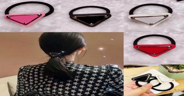 

designer girl with letter p hair rope ponytail ribbon elastic bowknot hair band ponytail girls women hair accessories whole3302185, Pink