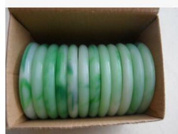

lot jewelry jade green gemstone vintage bracelets bangle charm7248843, Black