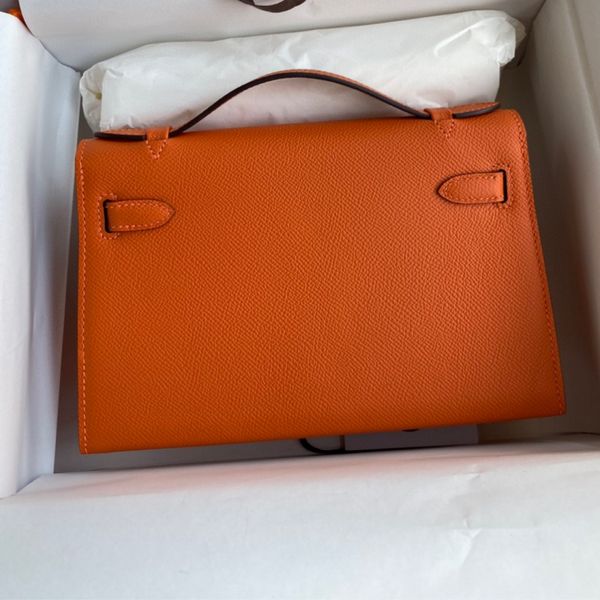 

fashion bags designer bag vintage bag luxurys handbags bags designer women bag genuine leather evening bags mini tote envelope bag orange wh
