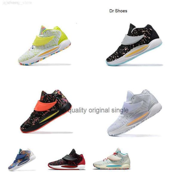 

womens mens kd 14 shoes youth kids kevin durant 14s xiv outdoor sports sneakers kd14 multi color black pure white red aqua fresh slim reaper