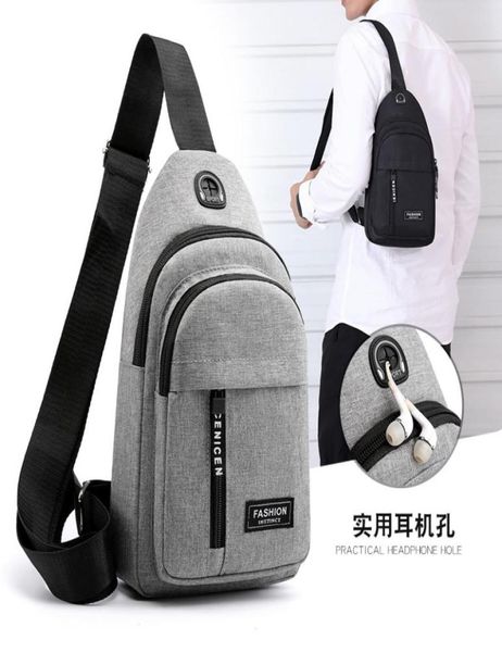 

2019 new chest bag men039s and women039s leisure retro messenger mobile phone bag outdoor sports travel shoulder bag3877821
