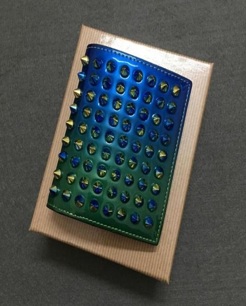 

cosysunny direct selling solid crocodile hasp mini wallets 2020 short wallet personalized spike custom bag9912095, Red;black