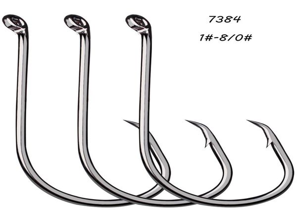 

9 sizes 180 7384 crank hook high carbon steel barbed hooks asian carp fishing gear 200 pieces lot f571439196