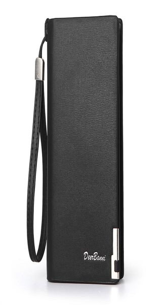 

fashion mesn wallet long wristlet handbags male business purse zipper coin purses moneybags card holder clips billfold wallets3810957, Red;black