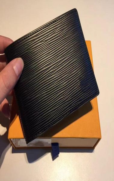 

fashion male mens wallets classic men wallet stripes textured wallet purse multiple bifold short small wallets with box4017513, Red;black