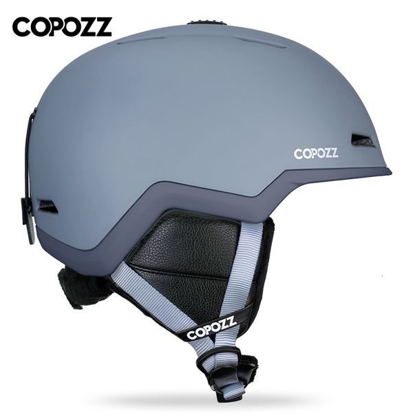 

ski helmets copozz female male ski helmet halfcovered antiimpact snowboard helmet for and kids safety ski skateboard skiing helmet 230907
